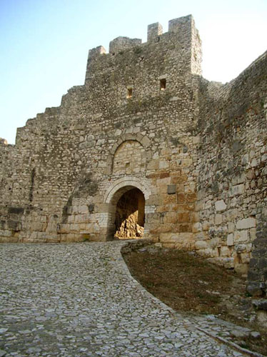 Eingang in die Festung von Berat (Albanien)