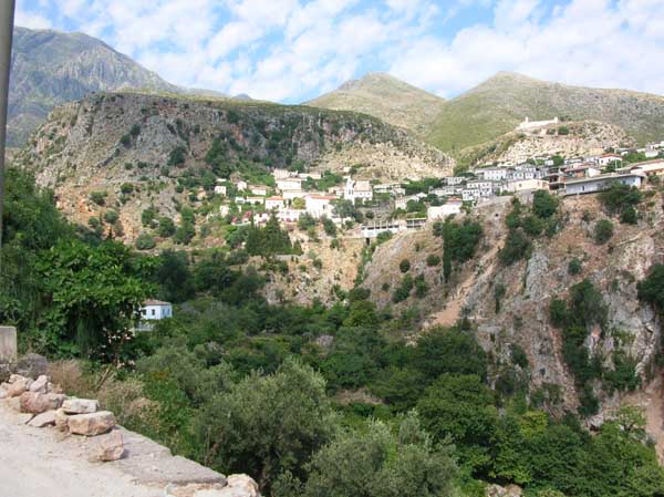 Dh�rmi/ Dhermi an der albanischen Riviera (Albanien, Albanie, Albania, Shqip�ria)