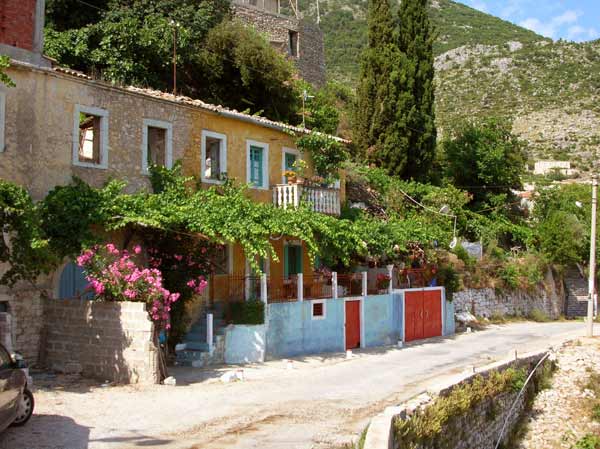 Vuno an der albanischen Riviera (Albanien, Albanie, Albania, Shqip�ria)