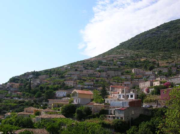Vuno an der albanischen Riviera (Albanien, Albanie, Albania, Shqip�ria)