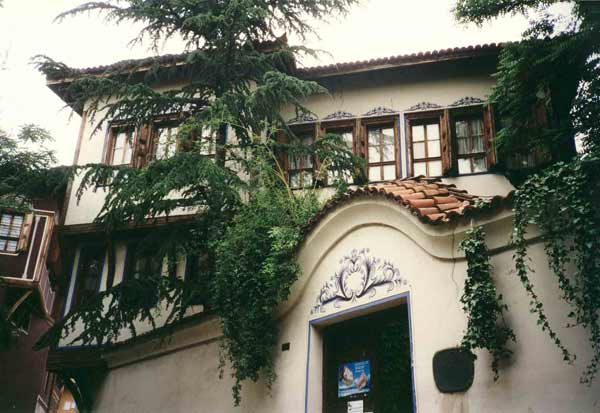 Typisches Altstadthaus in Plovdiv (Bulgarien, Bulgaria)