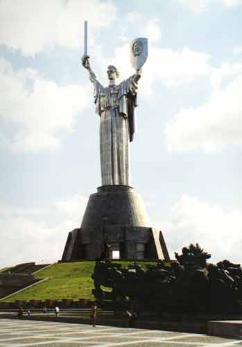 Mutter Heimat in Kiev (Ukraine, Ucraine, Ucraina)