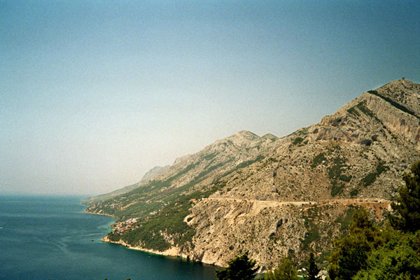 Dalmatinische K�ste/Dalmatien bei Brela in Kroatien