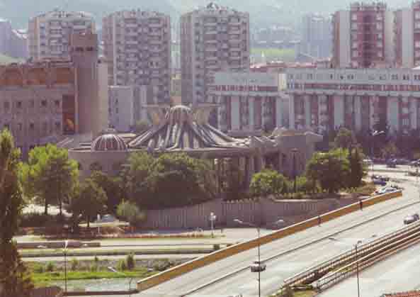 Neustadt von Skopje (Makedonien, Mazedonien, Macedonia, Macedonie)