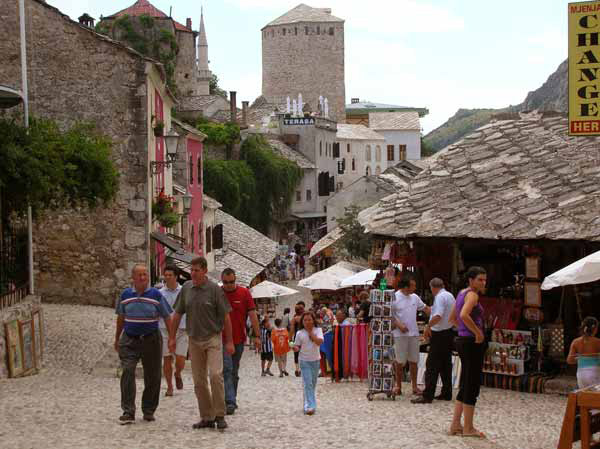 Altstadt von Mostar (Bosnien und Herzegowina, Bosna i Hercegovina)