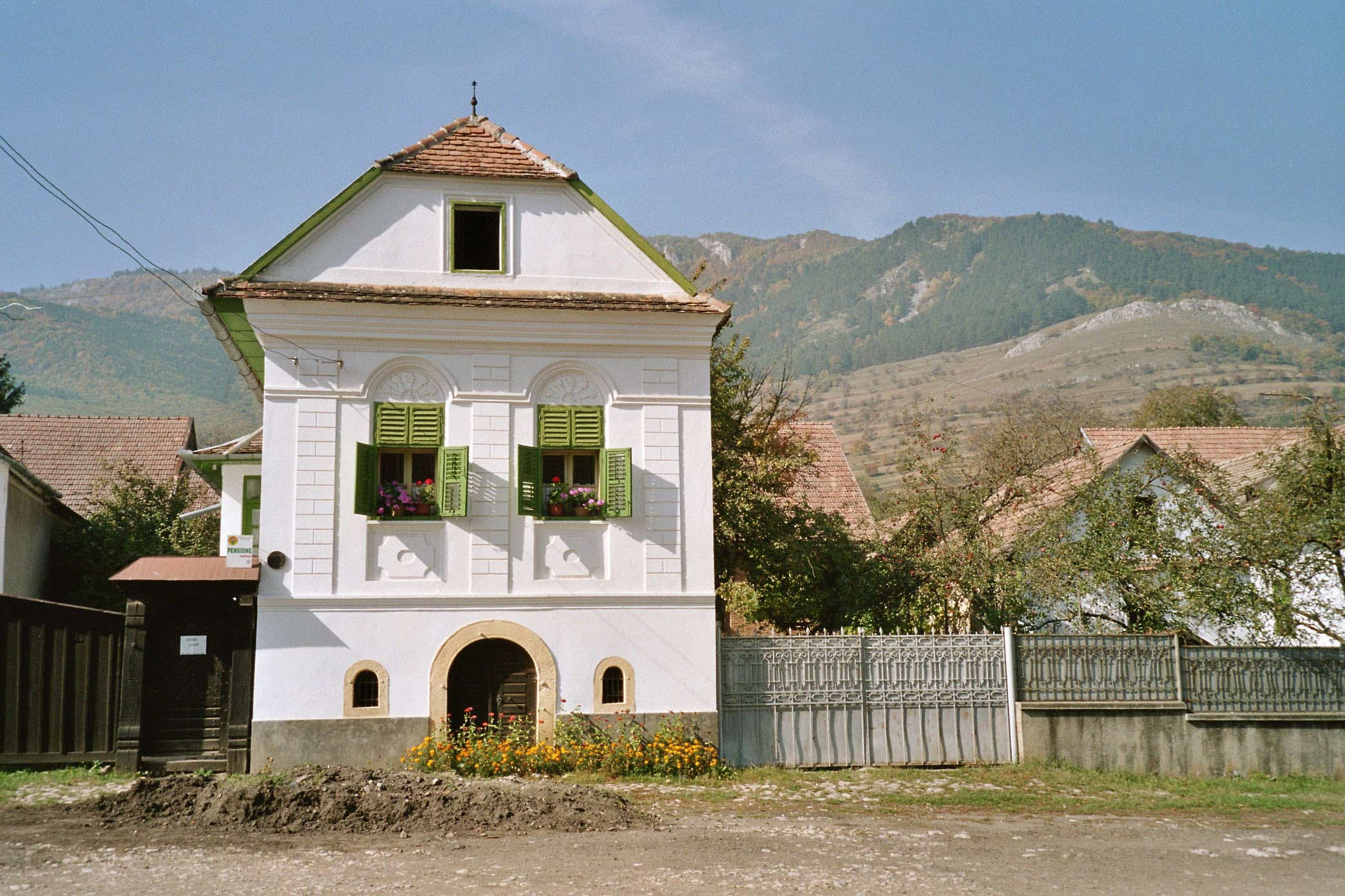 Das Dorf Rimetea (Torock�) in Siebenb�rgen, Rum�nien