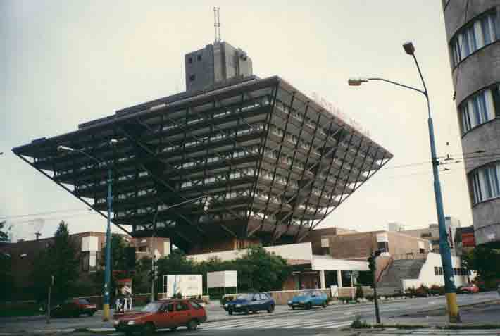 Radiogeb&auml;ude in Bratislava (Slowakei, Slovakia, Slovensko)
